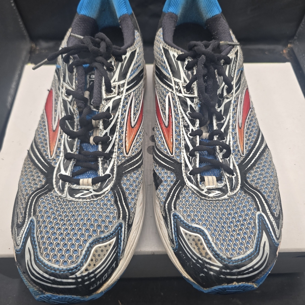 Brooks Athletic Shoes - Black, Blue, Red